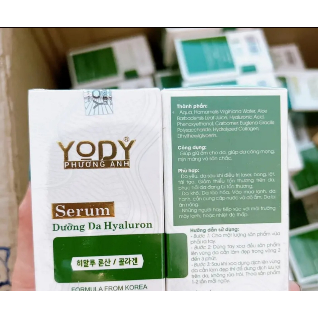 Serum dưỡng phục hồi Yody White Phương Anh sau tái tạo