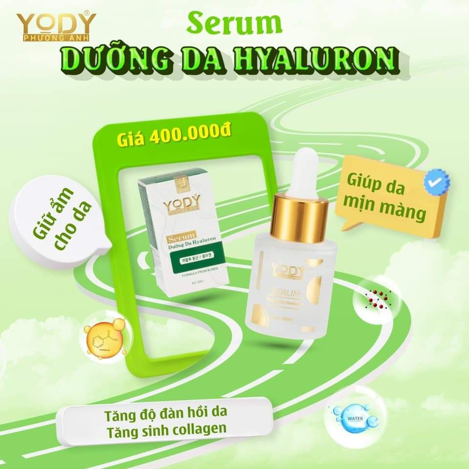 Serum dưỡng phục hồi Yody White Phương Anh sau tái tạo