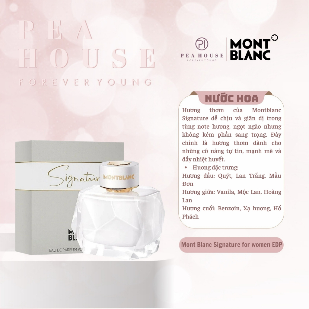 Nước hoa Signature Mont Blanc 90ml fullbox