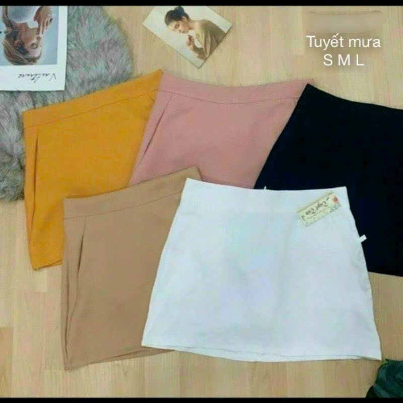 Chân váy chữ A chất tuyết mưa, chân váy công sở lên form chuẩn đẹp