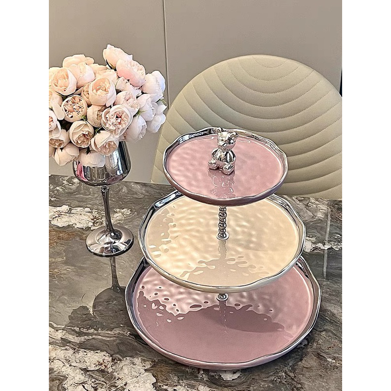 Đĩa Bear Đựng Trái Cây/ Bánh kẹo Decor