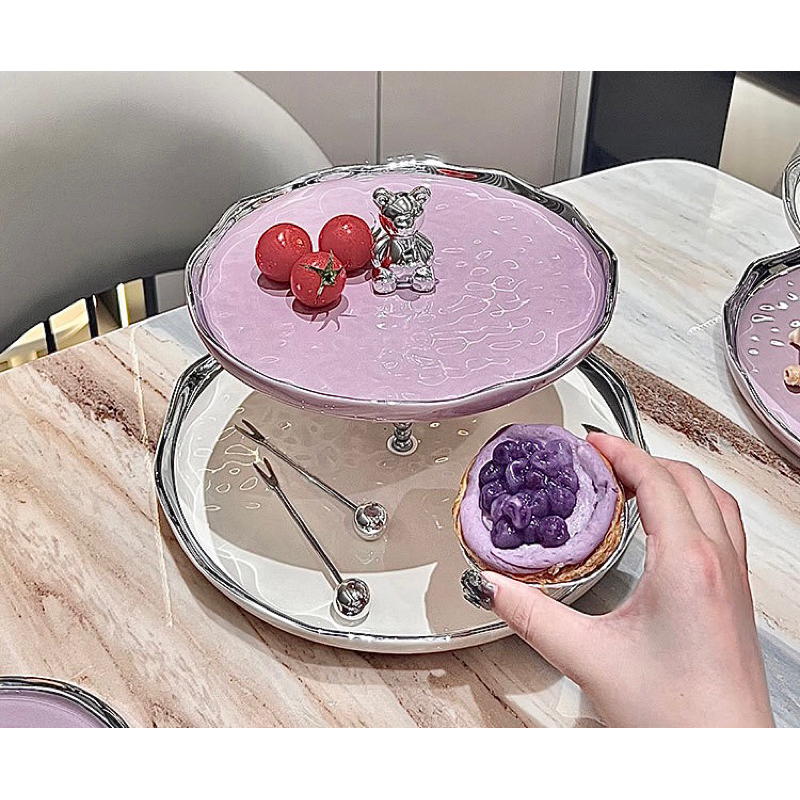 Đĩa Bear Đựng Trái Cây/ Bánh kẹo Decor