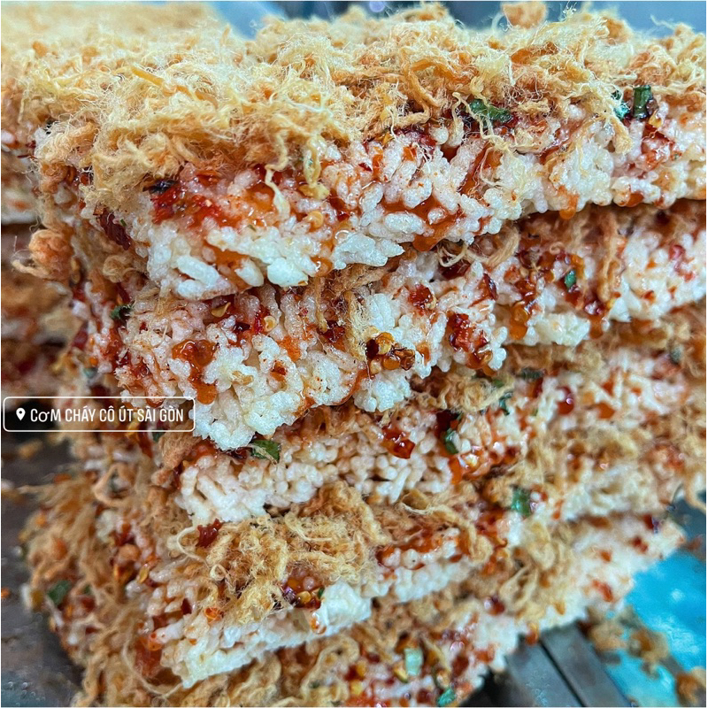 Cơm cháy Siêu chà bông