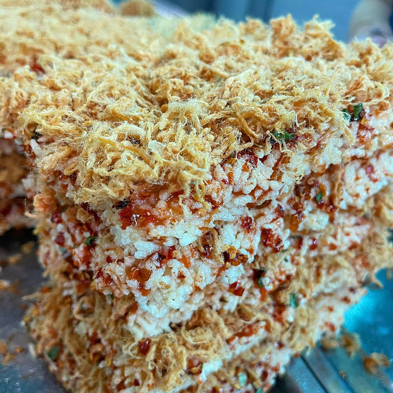 Cơm cháy Siêu chà bông