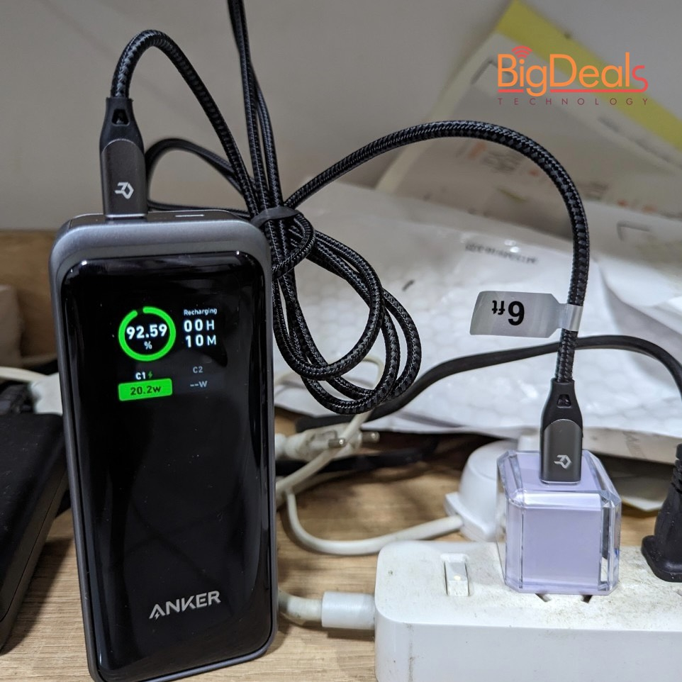 Củ sạc nhanh LISEN 20W, PD/GAN, chính hãng, BigDeals VN