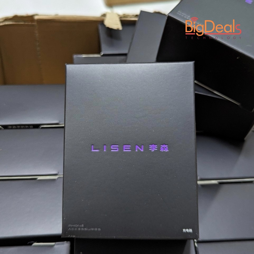 Củ sạc nhanh LISEN 20W, PD/GAN, chính hãng, BigDeals VN