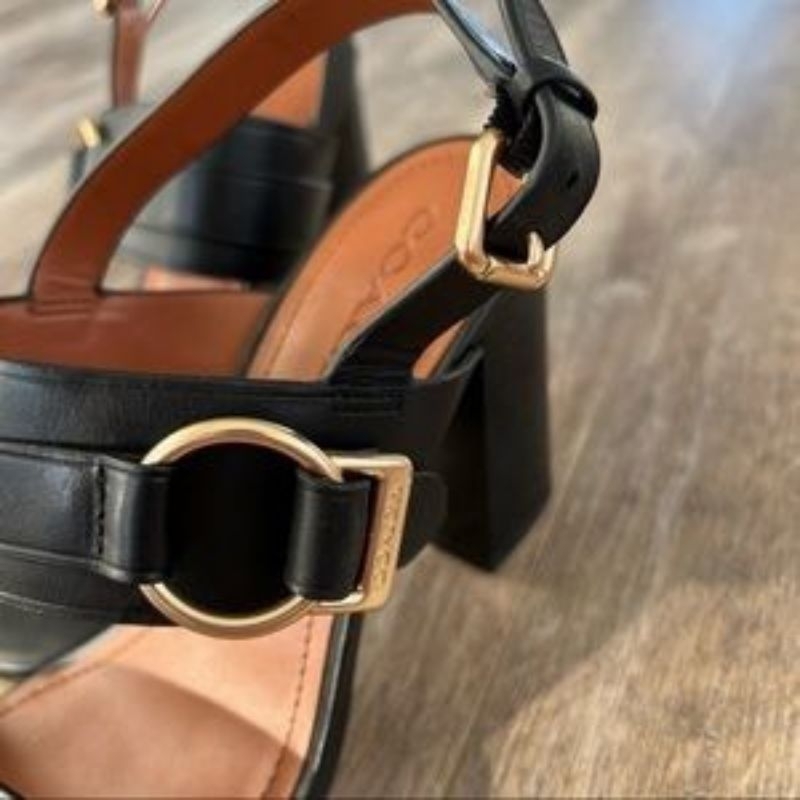 Coach mabel sandal leather
