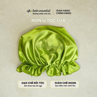 NÓN TRÙM Ủ TÓC MỀM MỊN NỊNH TOC GIẢM CHẺ NGỌN THÊU LOGO NỔI CAO CẤP
