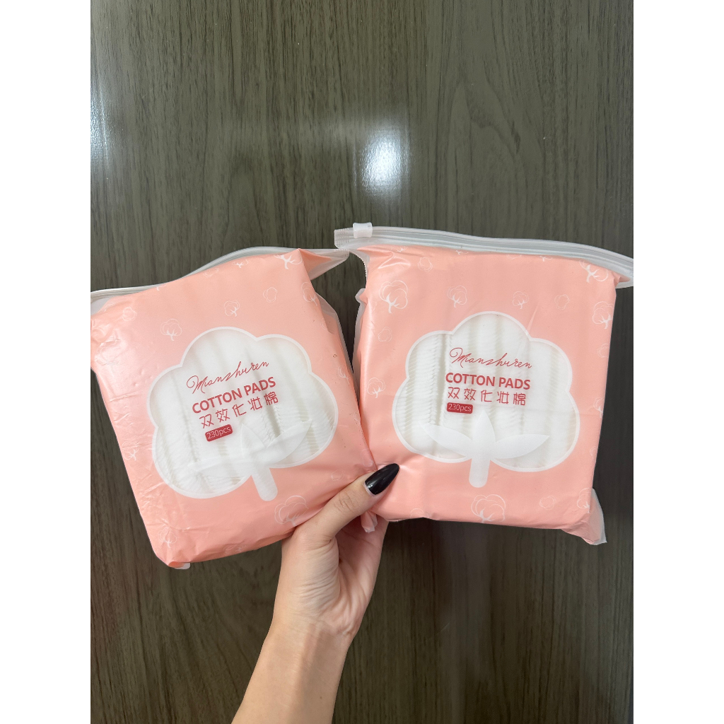 BÔNG TẨY TRANG COTTON 230 MIẾNG SALE 🍀🍀🍀