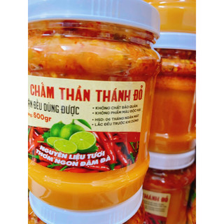 59K Hủ 500g muối chấm thần thánh đỏ