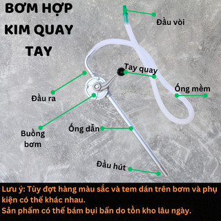 Bơm dầu quay tay hợp kim nhôm