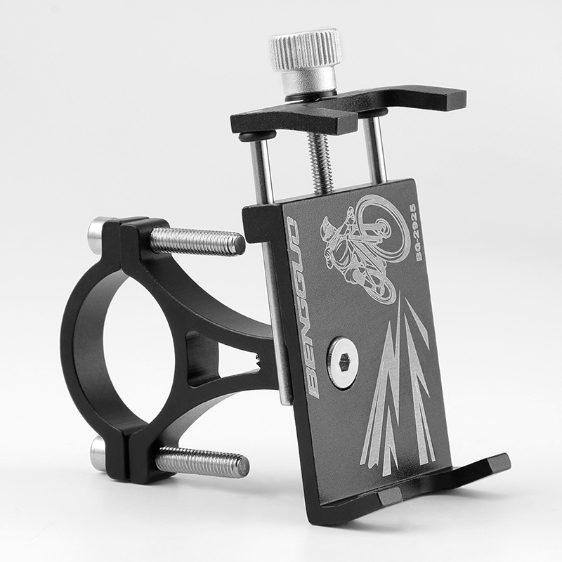 Giá đỡ kẹp điện thoại hợp kim nhôm cho xe máy xe đạp