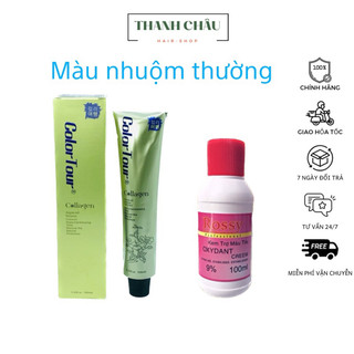 Thuốc nhuộm tóc color tour collagen 100ml korea