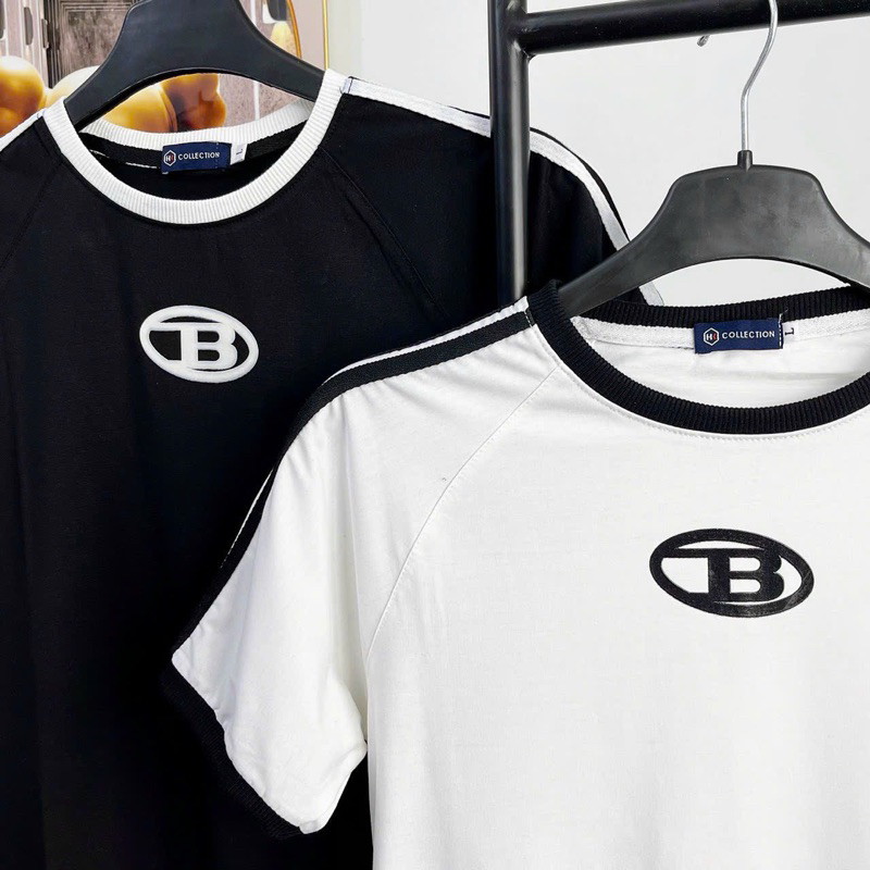 ÁO THUN COTTON VIỀN VAI ÁO CTTN