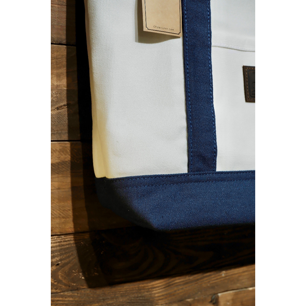 Túi Tote Canvas Phối màu - Olderister - Premium Canvas