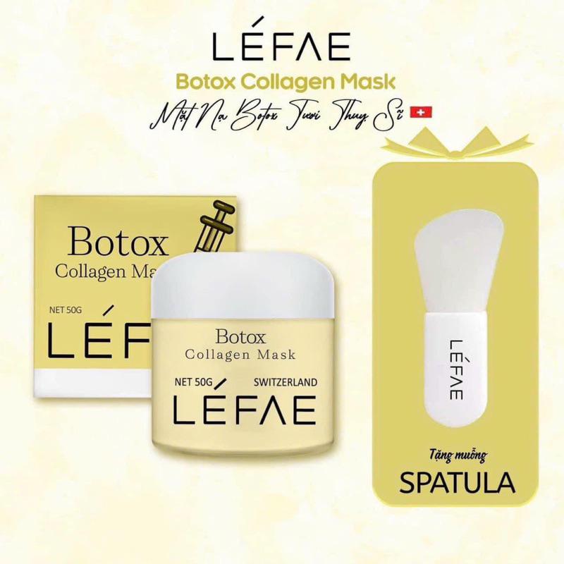Mặt Nạ Botox Tươi Thuỵ Sĩ
