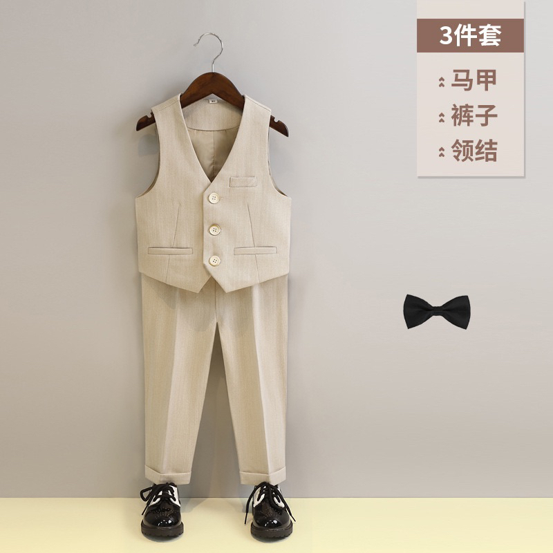 SET VEST CAO CẤP CHO BÉ KÈM NƠ VÀ HOA