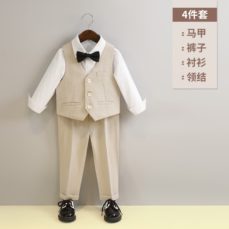 SET VEST CAO CẤP CHO BÉ KÈM NƠ VÀ HOA