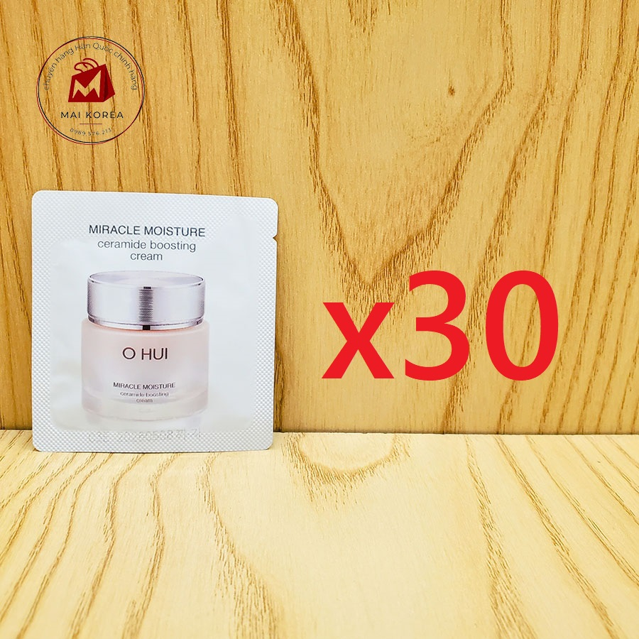 Kem dưỡng OHUI MOISTURE hồng dưỡng ẩm trắng hồng chuyên sâu mẫu mới 10 30 60