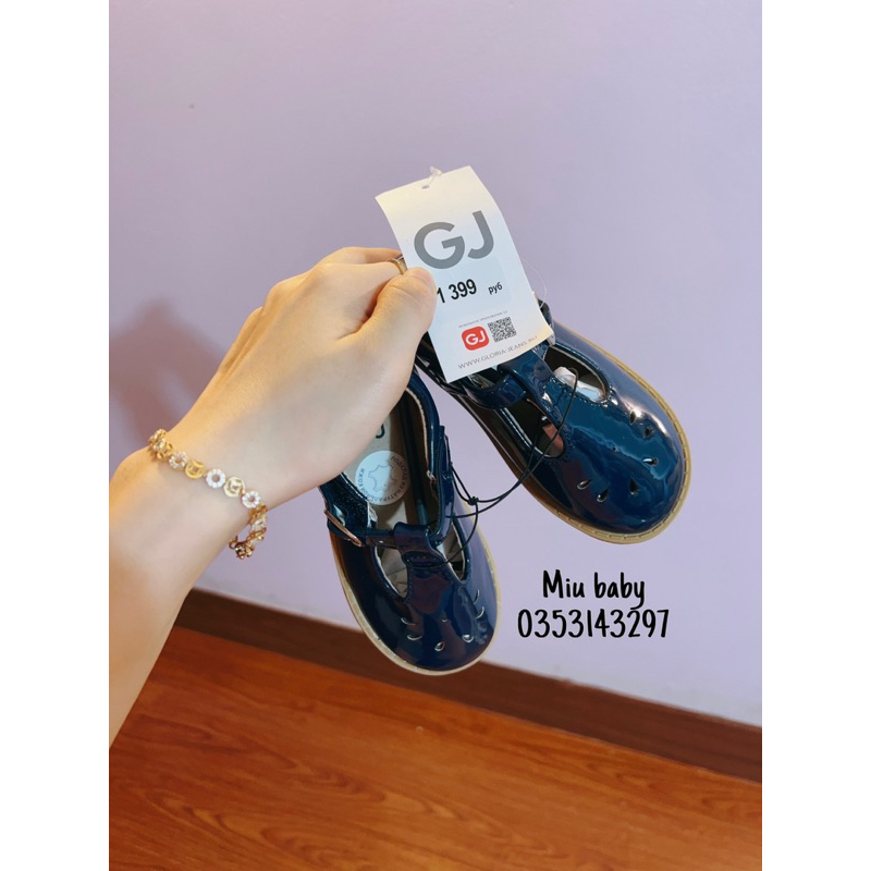 Giày búp bê quai dán đế mềm xuất du bé gái