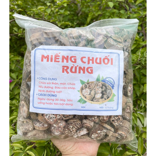 Quả chuối hột rừng thái lát 1kg hàng loại 1