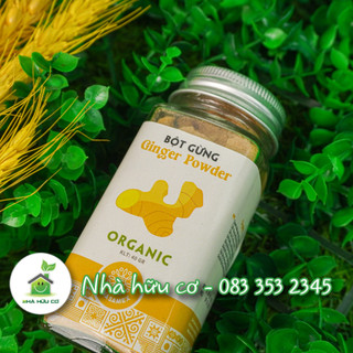 Bột gừng hữu cơ vinasamex 40g - nhà hữu cơ