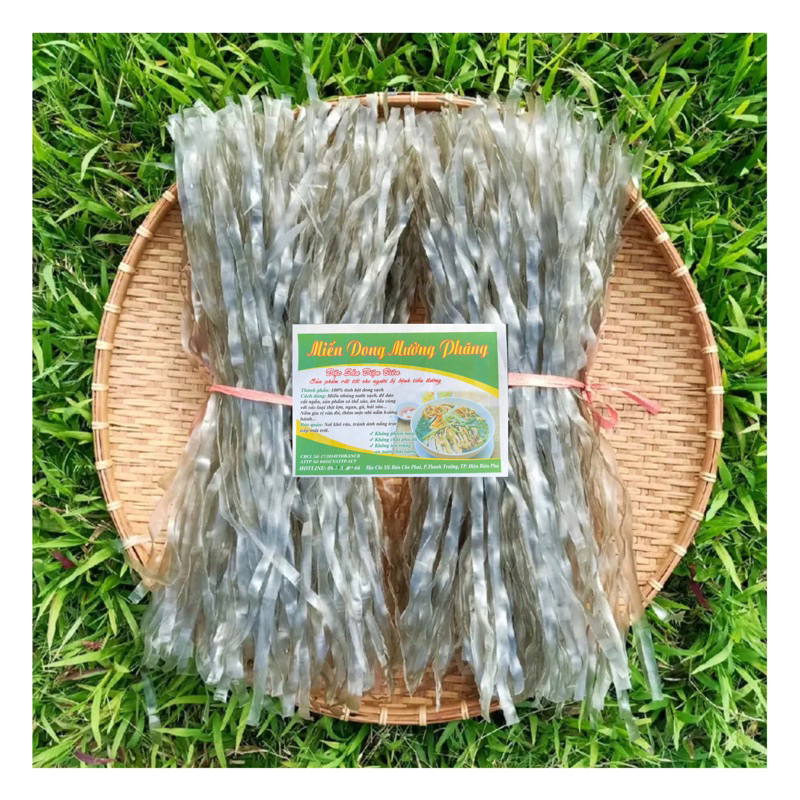 Miến Dong Mộc Sợi To Thái Tay, Miến Sợi Nhỏ, Bún Phở Gạo Lứt100% Nguyên Chất Loại 1 Đặc Sản Tây Bắc