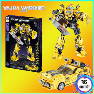 [ 785 Chi tiết] Bộ đồ chơi lắp ráp Robot biến hình Bumblebee , Mô hình lắp ráp Transformers chiến mã vàng