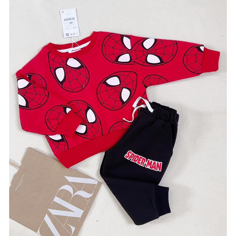 SET NỈ SPIDER MAN SIÊU NHÂN NHỆN ĐỎ