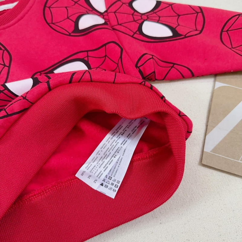 SET NỈ SPIDER MAN SIÊU NHÂN NHỆN ĐỎ