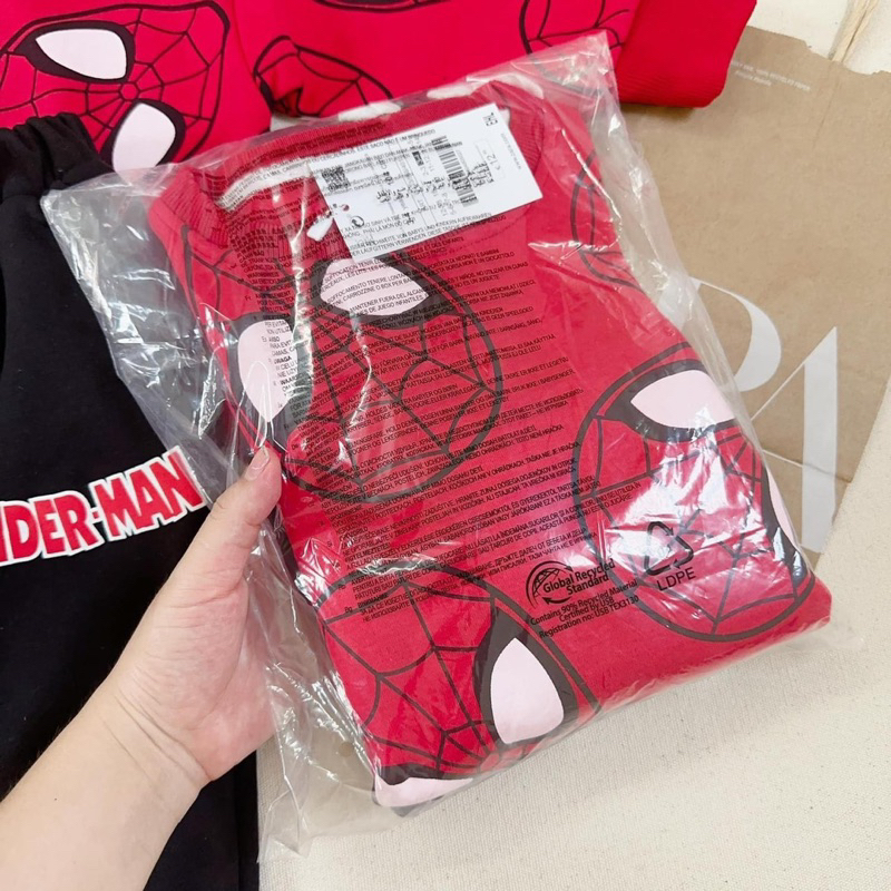 SET NỈ SPIDER MAN SIÊU NHÂN NHỆN ĐỎ