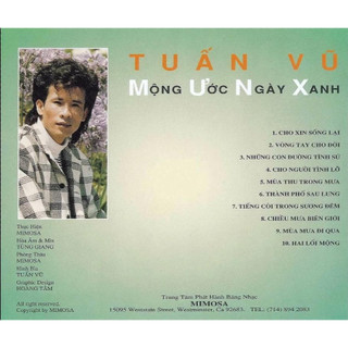 Đĩa cd 2540.mimosa028-tuan vu-mong uoc ngay xanh chất lượng cao
