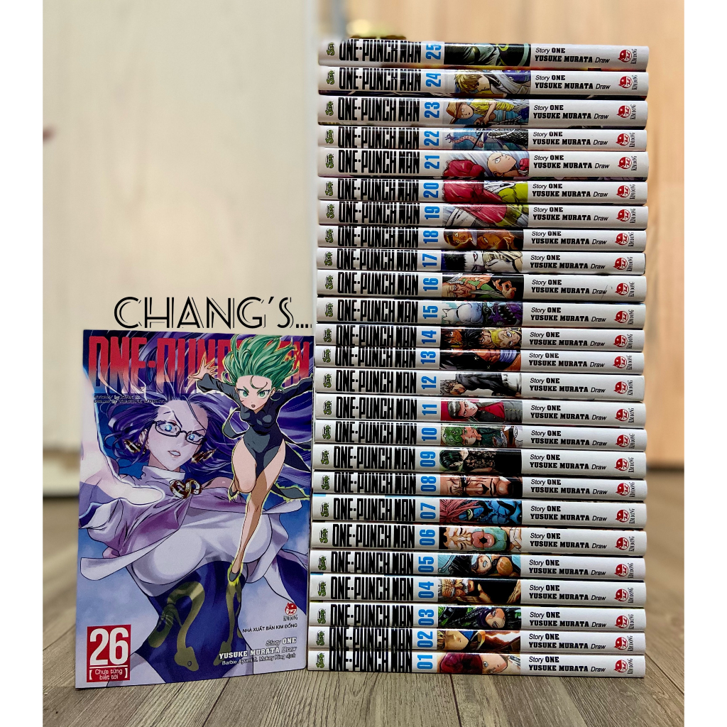 One Punch Man full 26 tập kèm hình dán