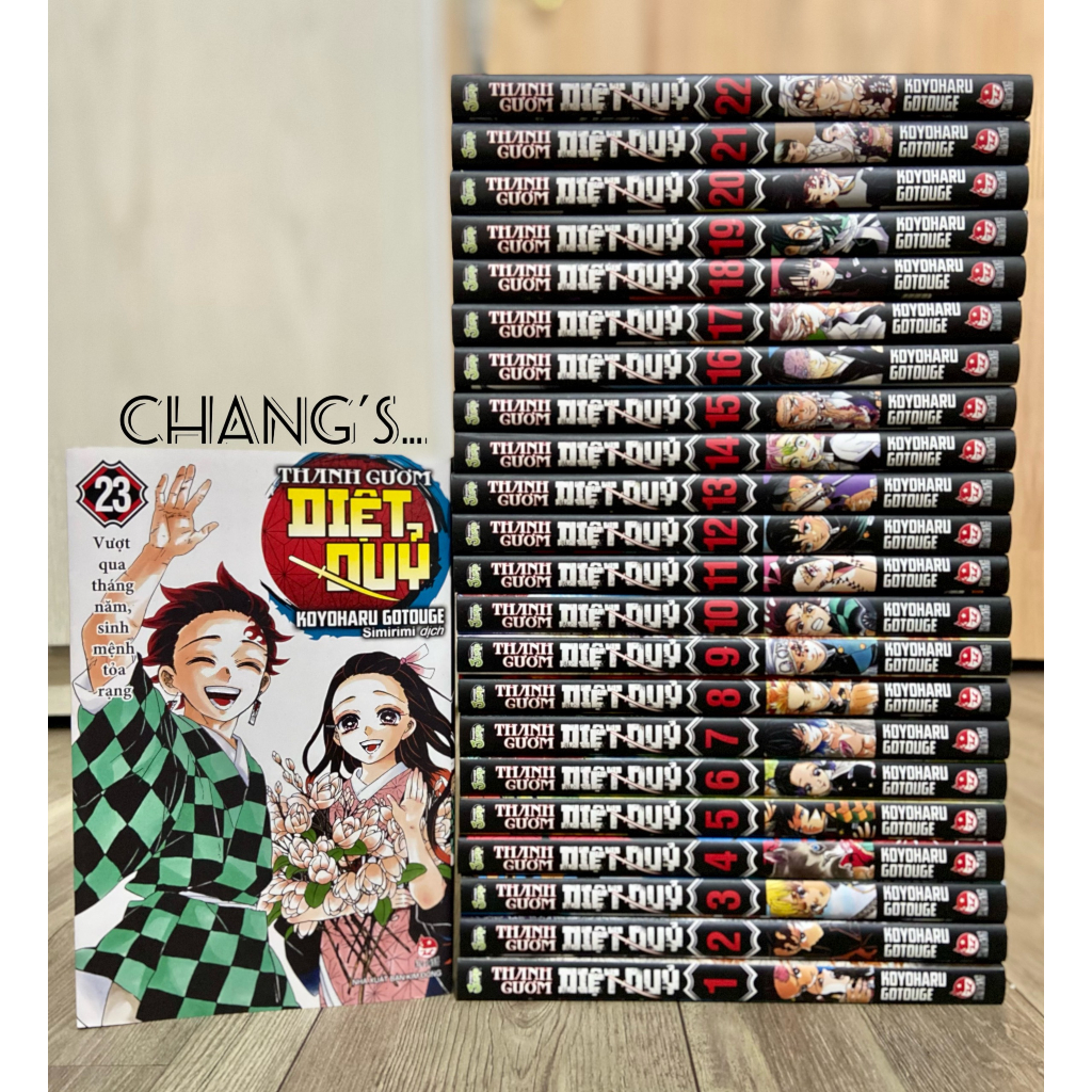 Truyện tranh Thanh gươm diệt quỷ lẻ Tập (Chang Book)