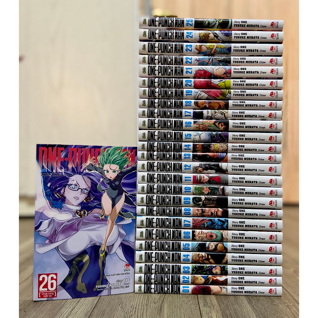 One Punch Man full 26 tập kèm hình dán