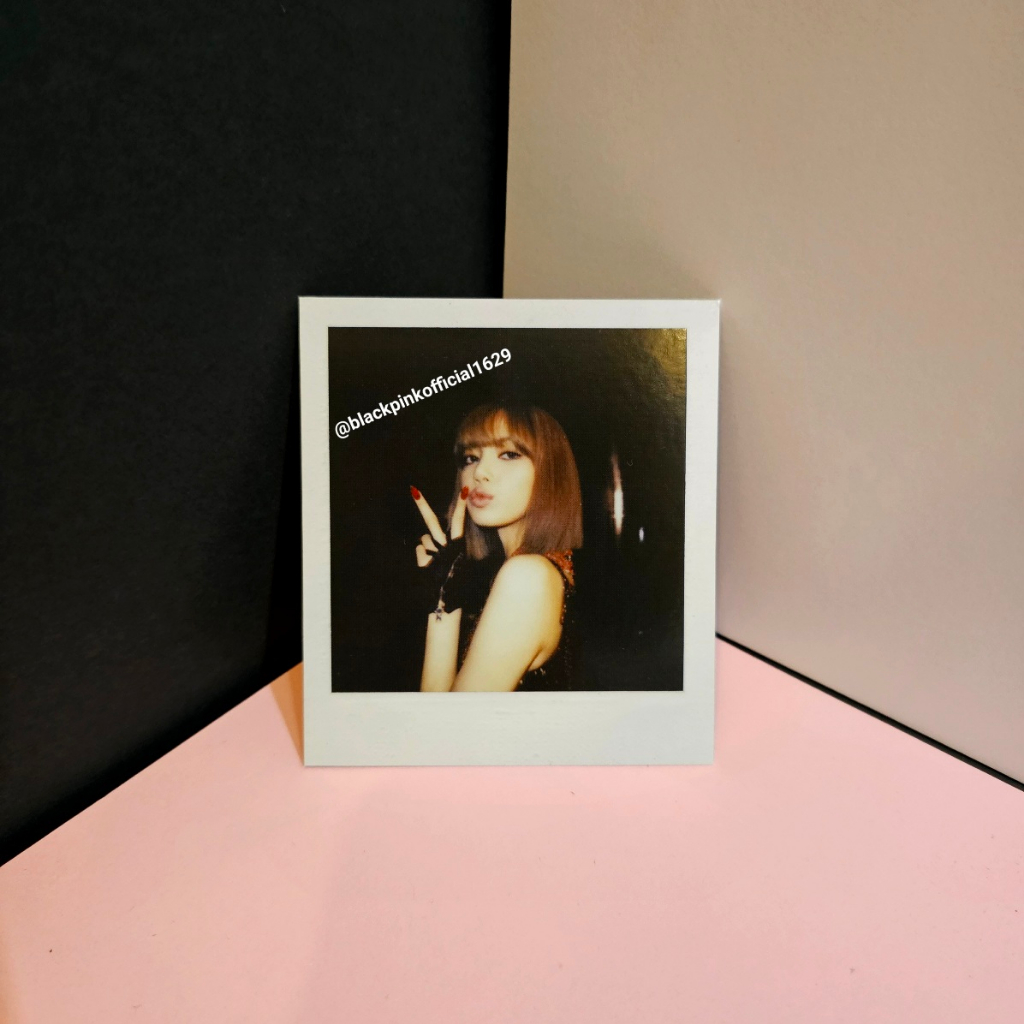Card Off Lisa Blackpink  Lalisa album