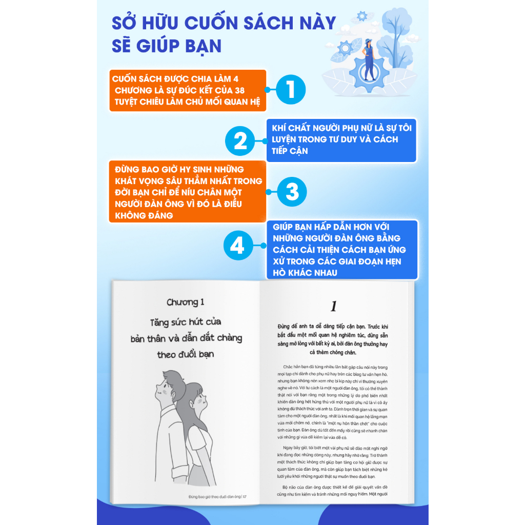 Sách - Đừng Bao Giờ Theo Đuổi Đàn Ông - 38 Tuyệt Chiêu Làm Chủ Mối Quan Hệ Với Người Khác Phái