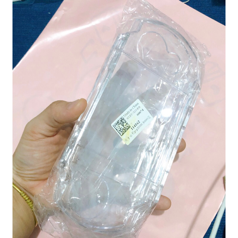 SALE hàng có sẵn - Ốp nhựa cứng trong suốt cho PSP 1000/2000/3000