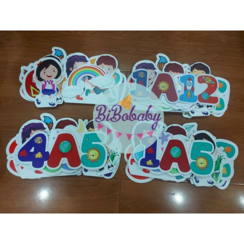 Sét trang trí dán bảng chào năm học mới, họp phụ huynh, vui tết trung thu, 20/11  - BiBo baby