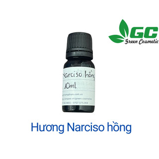 Hương Nar.ciso hồng - Hương liệu nước hoa - Hương liệu mỹ phẩm - Greencosmetic 5mL/10mL