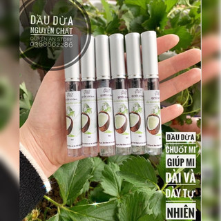 Dầu dừa dưỡng mi - Mascara dầu dừa làm dài và dày mi