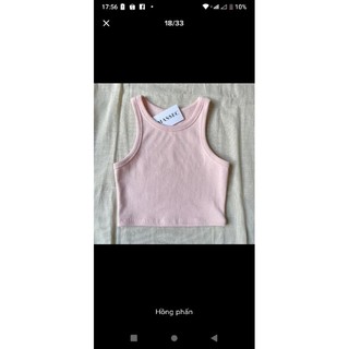 Áo sát nách Croptop .Áo ba lỗ thun gân