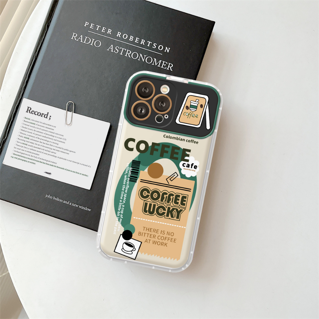 Ốp lưng iphone Nắp Tráng Gương Lucky Coffee 6/6plus/6s/6splus/7/7plus/8/8plus/x/xs/11/12/13/14/pro/max/promax/plus