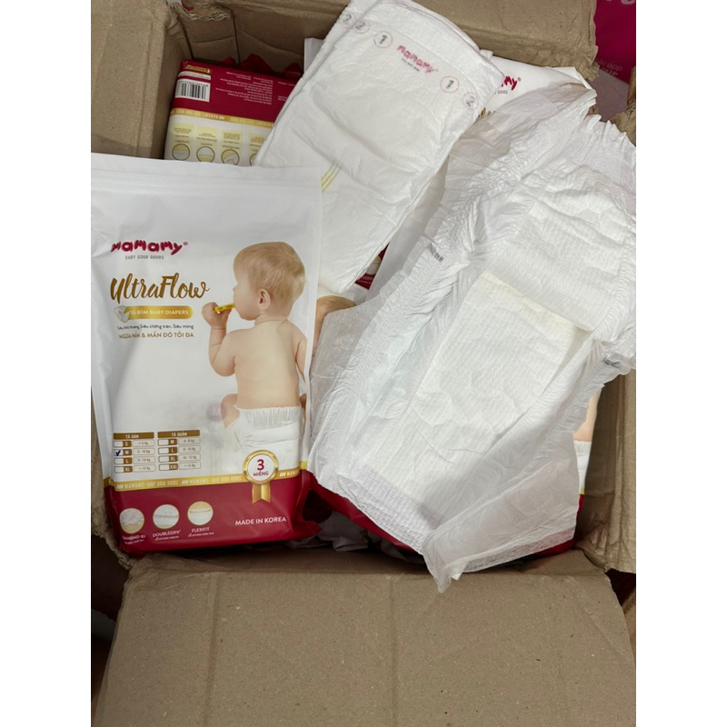 10 túi 30 miếng tả dán Mamamy đủ size