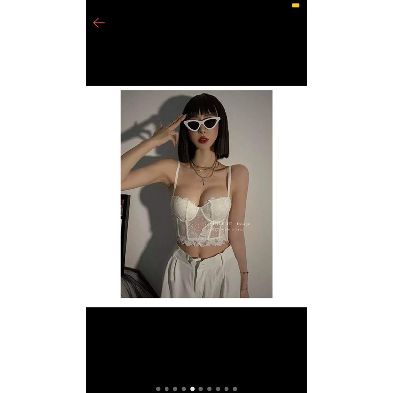 Áo croset cup ngực