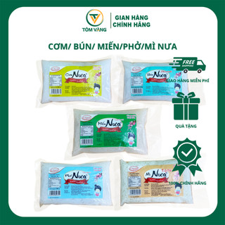 Bún Nưa, Mì Nưa, Miến Nưa dành cho người ăn keto, giảm cân, ăn kiêng gói 240g - Tôm Vàng