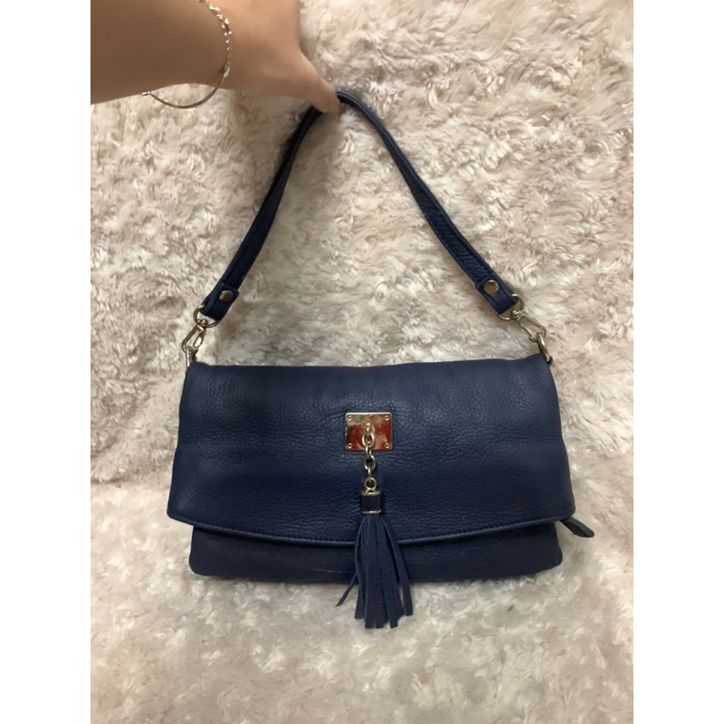 Túi đeo vai da thật