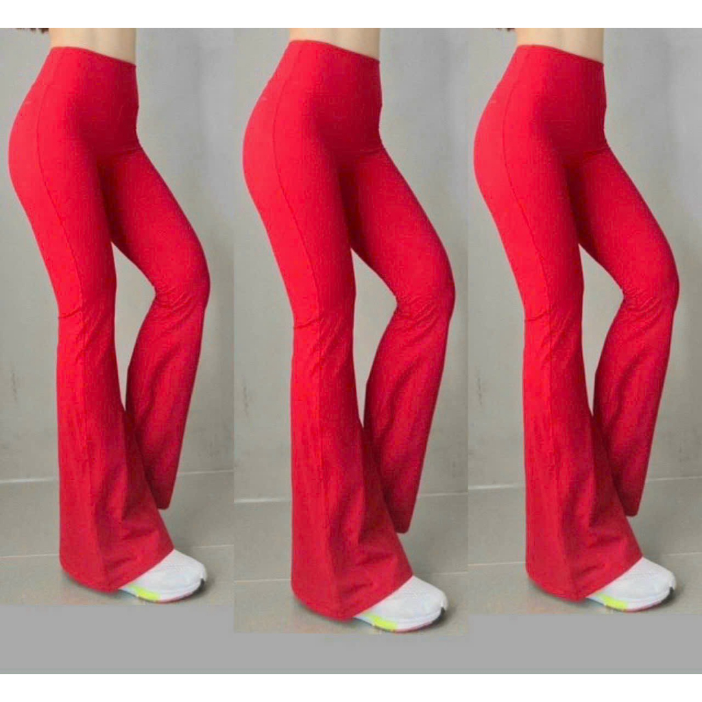 Quần Ống Loe Hách Dáng Nhiều Màu Tập Gym Yoga, Múa, Đi Chơi Cao Cấp