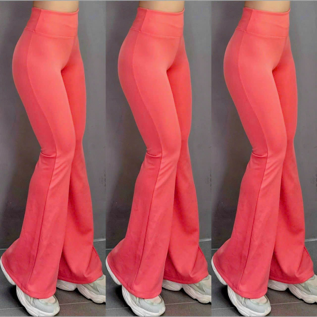 Quần Ống Loe Hách Dáng Nhiều Màu Tập Gym Yoga, Múa, Đi Chơi Cao Cấp