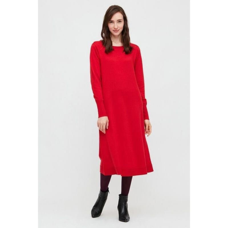 Váy len dệt kim Uniql0